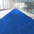 thumbnail image 4 of Interlock Defend Slip Bathroom Mats Waterproof Floor Tiles With Holes Defend Slip Pool And Shower Mats For Indoor And Outdoor Use, 4 of 6