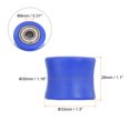 thumbnail image 2 of Unique Bargains Galet Tendeur de Chaîne 8 mm pour Vélo Porte Coulissante, Guide de Roue, Bleu, 2 of 6