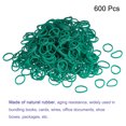 thumbnail image 3 of Unique Bargains Rubber Band, Rubber Elastic Band with Clips for Home Office Green 600Pcs, 3 of 5