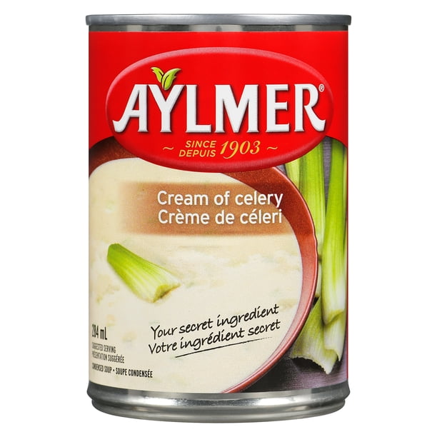 Aylmer Condensed soup Cream of celery, 284 mL Can - Walmart.ca