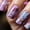Carré Mode Rayures Violettes, variante sur Fofosbeauty 24 Pcs Ongles Autocollants, Faux Ongles en Acrylique, Ongles Pleine Couverture pour Femmes Filles Enfants, Paillettes Carrées Mode