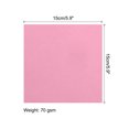 thumbnail image 2 of Unique Bargains 200 Sheets 6x6 Inch Origami Paper Double Sided Pink Square Sheet for Art Craft Project, Beginners, 2 of 5
