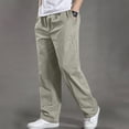 thumbnail image 3 of Cameland Pantalon Cargo pour Homme Ajusté Uni Droit Pantalon Décontracté de Plein Air Sport Salopettes Pantalon, 3 of 5