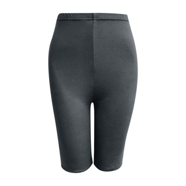 FAIWAD Leggings Courts pour Femmes Taille Haute Ajustés Extensibles Shorts de Base Yoga Entraînement Pantalons Légers
