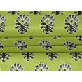 thumbnail image 5 of oneOone Velvet Light Green Fabric Block Craft Projects Decor Fabric Printed By The Yard 58 Inch Wide, 5 of 5
