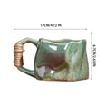 thumbnail image 3 of TIMIFIS une Tasse de Fours à Poterie en Tasses Rétro en Forme Spéciale Poterie Rugueuse Pétrissage à la Main Tasses à Café Style Nordique Appareils de Cuisine, 3 of 6