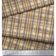 thumbnail image 2 of Soimoi Rayon Fabric Geometric Check Print Fabric by The Yard 56 Inch Wide, 2 of 3