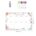 thumbnail image 2 of RKSTN Tableau d'Affichage Acrylique de Bureau Plan de Semaine Mémo Tableau Effaçable Transparent Tableau d'Écriture de Messages Mémo Rappel Tableau d'Affichage/marqueur 3 ml, 2 of 7