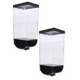 thumbnail image 1 of 2PC Blue Juice Cereal Dispenser Countertop Cereal Containers Storage 1.5L /1LOrganization And Storage Containers For Kitchen Dry Food Dispenser For Rice Grains Snack Oatmeal Pet Food Black, 1 of 6