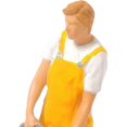 thumbnail image 3 of Baohd 1:87 Miniature People Figurines for Scene Layout Accessories Yellow, 3 of 9