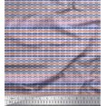 thumbnail image 1 of Soimoi Poly Georgette Fabric Filigree Damask Fabric Prints by Yard 42 Inch Wide, 1 of 3