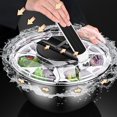 thumbnail image 2 of Vegetable Fruits Dryer Salad Spinner Lettuce Spinner Storage Drying Machine Useful Kitchen Tools Vegetable Dehydrator, 2 of 7
