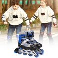 thumbnail image 4 of Patins en Ligne 3 en 1 Patins à Glace Patins à Roulettes Triskates et Patins à Roulettes pour Enfants Patins à Roulettes Ajustables Patins à Glace, 4 of 9