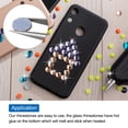 thumbnail image 4 of Uxcell Hotfix Rhinestones Flatback Crystal Glass Gems for Craft Clothes DIY Decoration Orange 4.8mm, 4 of 5
