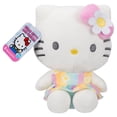 thumbnail image 1 of Hello Kitty® and Friends 8" Plush - Pastel Florals: Hello Kitty with Rainbow Pastel Dress, 1 of 4