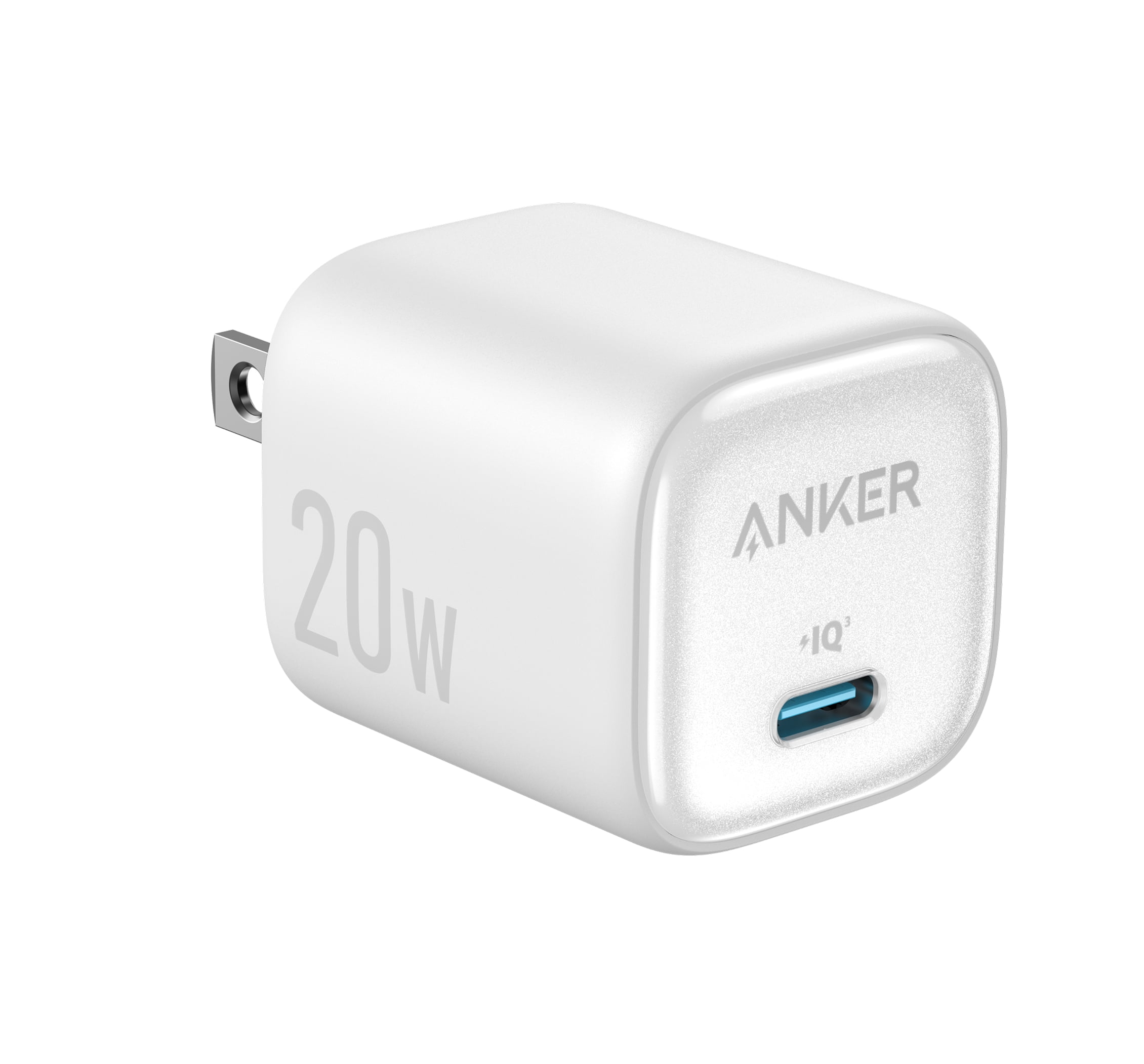 Anker 20W 1C + C-C Cable 2-pack Bundle White