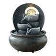 thumbnail image 1 of GUOOL Cascade Intérieure Illuminée Maison Terrasse Pendaison de Crémaillère Bureau Table A, 1 of 9