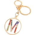thumbnail image 1 of Letter Keychain,26 Letters A-Z Decorative Letter Keychain,Name Keychain for Women Girls Men Teenager Gift, 1 of 5