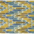 thumbnail image 4 of oneOone Organic Cotton Poplin Twill Fabric Chevron Kasuri Print Fabric BTY 42 Inch Wide, 4 of 4
