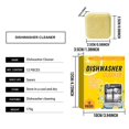 thumbnail image 4 of Jpxdew Dishwasher Cleaner Tablets,6 Pack Decontamination Degreasing Descale Sheets for All Machines,1.46x1.38in, 4 of 9