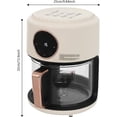 thumbnail image 2 of Viewable Airy Fryer,Transparent Glass Fry Bowl with 8 Preset Modes 31.5 Inch Power Cord Touchscreen Digital Display and Good Heat Dissipation Stainless Steel Grill Cylinder Air Fryer for Homes Etc, 2 of 9