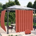 thumbnail image 1 of Rideaux Intérieurs Extérieurs pour Patio \ Panneau de Rideau à Oeillets Bloquant le Soleil pour Intimité, Rideaux Résistants aux Intempéries pour Gazebo, Véranda avant, Pergola, Kaki G x H Panneau, 1 of 9