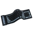 thumbnail image 1 of Wireless Keyboard Waterproof 2.4G  Keypad Mechanical Foldable Silicone Computer Accessory Home Travel Tablet, 1 of 10