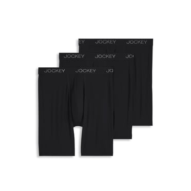 Jockey Boxeur-Brief à Jambe Longue de 8,5 Po en Modal Ultra Doux avec Pochette Anti-Frottement pour Hommes - Lot de 3