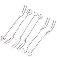 thumbnail image 4 of 6Pcs/set Stainless Steel Fruit Forks Salad Snack Cake Dessert Tableware Variety Pattern Kitchen Supplies, 4 of 8