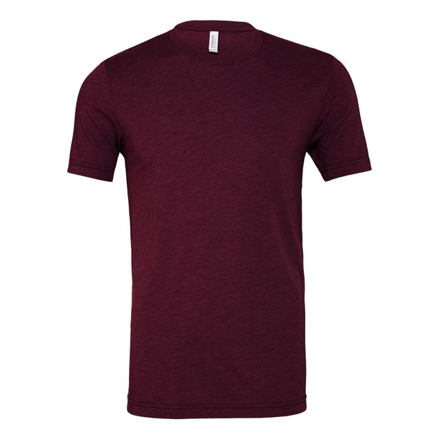 Bella Canvas Unisex Crew Neck Triblend Short Sleeve Tee, M