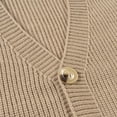 thumbnail image 3 of Wzzjkit Fall Clothes Men Casual Fashion V-neck Button Cardigan Elasticity Sweater Base Layer Knit Long Sleeve Sweater, 3 of 6