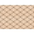 thumbnail image 1 of Ahgly Company Tapis d'Intérieur Lavables en Machine, Rectangle Transitionnel Peru Brun, 4' x 6', 1 of 7