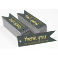 thumbnail image 2 of Inkdotpot Real Gold Foil Thank You For Celebrating With Me Birthday Tags Favor Hang Paper Tags 100 Pieces, 2 of 6