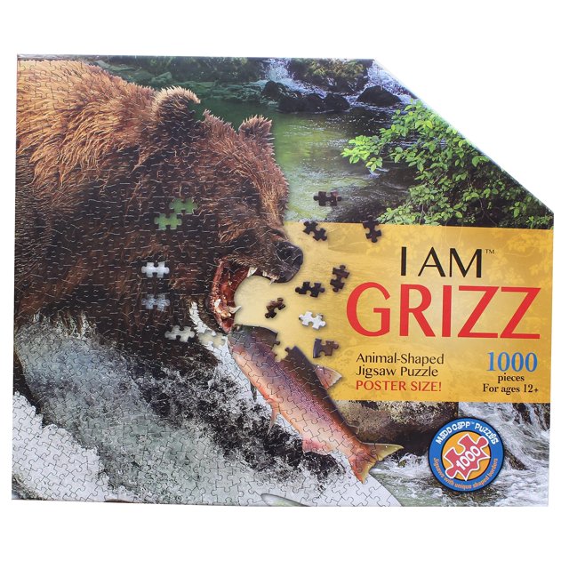 Madd Capp: I AM Grizz - Casse-Tête en Forme de 1000 Pcs