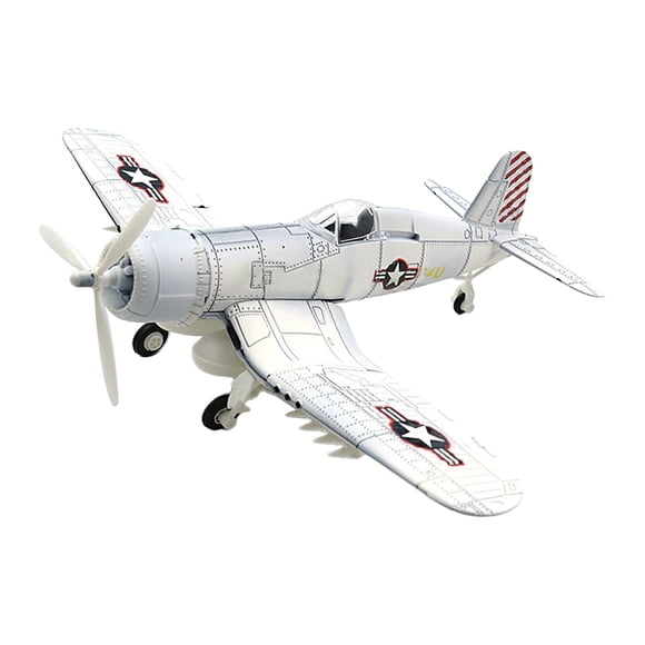 segolike Chasseur 1:48 Construction s Assembler Décoration de Bureau Cadeau d'Anniversaire Éducatif Blanc