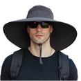 thumbnail image 3 of Chapeau de Pêcheur Pliable Protection Solaire pour Hommes Double Face, 3 of 3