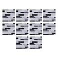 thumbnail image 1 of Aodebiao 10PC Removable Wall Stickers – Peel & Stick Tile Decals for Living Room, Kitchen, Bedroom | 6x6in Modern Home Decor Set (10 Tiles, Easy Clean, Wipeable)​​, 1 of 2