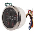 thumbnail image 1 of Gauge Oil Pressure, Water Temperature Gauge Oil  Pressure, 4in1 85mm Guage Multifunction Fuel  Oil Pressure Water Temp Volt Meter DC 932V For Car RV Boat Motorcycle, 1 of 8