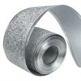 thumbnail image 1 of 33Ft/10Meters Silver Glitter Christmas Ribbon Wreath Present Wedding Arts Crafts Gift Wrapping, 1 of 1