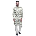 thumbnail image 1 of Atasi Ensemble Kurta-Pyjama Long en Coton pour Hommes, Kurta-Pyjama Décontracté de Designer, Vêtements, 1 of 3