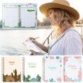 thumbnail image 1 of Vaidha Weekly Schedule Book Hard Case Notebook A5 Coil Book Elastic Notebook, 1 of 5