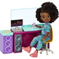 thumbnail image 1 of Karma’s World Making Rhymes Recording Studio 13-Piece Playset with Doll, 1 of 6