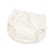 Baby Swim Diaper for Infant Swimming Reusable Washable Pool Pants Cloth Nappy White (for5-10KG)