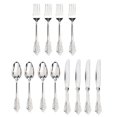 thumbnail image 3 of maskred Eco-Friendly Durable Plastic Forks Spoons and for Party Decor Silverware Silver 18.5cm 1Set, 3 of 6