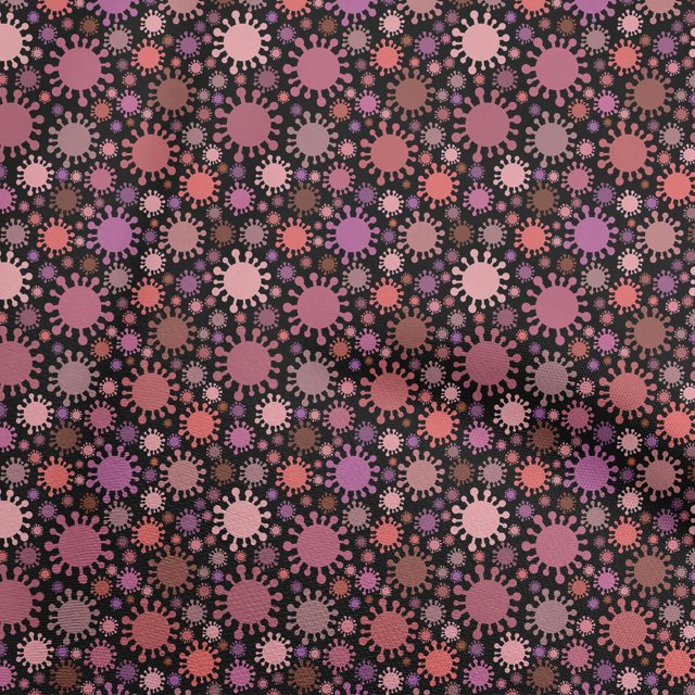 oneOone Polyester Spandex Pink Fabric Medical Sewing Craft Projects Fabric Prints By Yard 56 Inch Wide