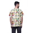 thumbnail image 3 of Atasi Short Kurta For Men Stylish Printed Cotton Cambric Summer Clothing, 3 of 5