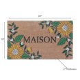 thumbnail image 2 of Coir Door Mat Sunflower Maison 18 X 30, 2 of 3