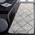 thumbnail image 1 of SAFAVIEH Fontana Dara Distressed Trellis Plush Shag Area Rug, 1 of 6