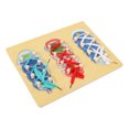 thumbnail image 4 of Shoe Lace Activity Board, Tie Shoe Board Birthday Gift Beech Safe Mellow Educational Toy  For Hand Exercise For Elderly Children, 4 of 8