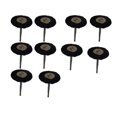 thumbnail image 1 of 10 PCS Nylon Wheel Brush Set Derusting Polishing Wheels Abrasive Wheels for Rotary Tools, 1 of 8